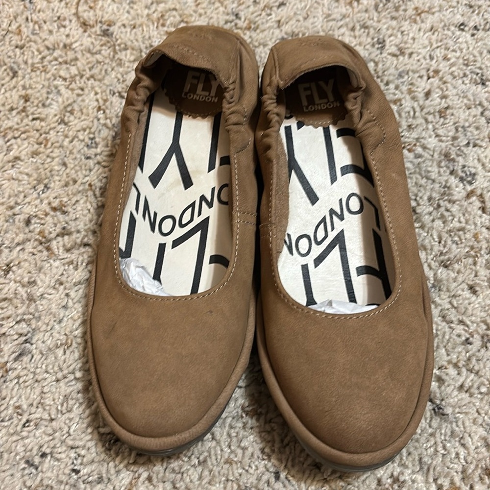 Fly London Cupido wedge flats